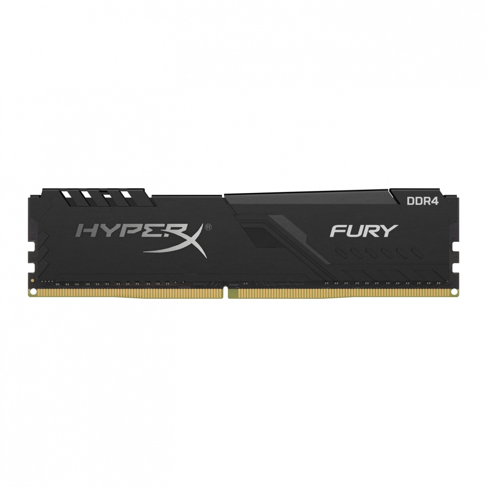 ARCHIVADO DESCONTINUADO RAM KINGSTON HYPERX FURY DDR4 4GB 2666 NEGRO HX426C16FB3/4 11M DE GARANTIA