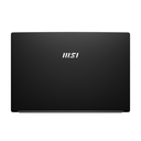 LAPTOP MSI MODERN CORE I7 1255U 512GB SSD 16GB DDR4 15.6" FHD TEC/ING W11H NEGRO MODERN 15 B12M-454US 1AÑO DE GARANTIA