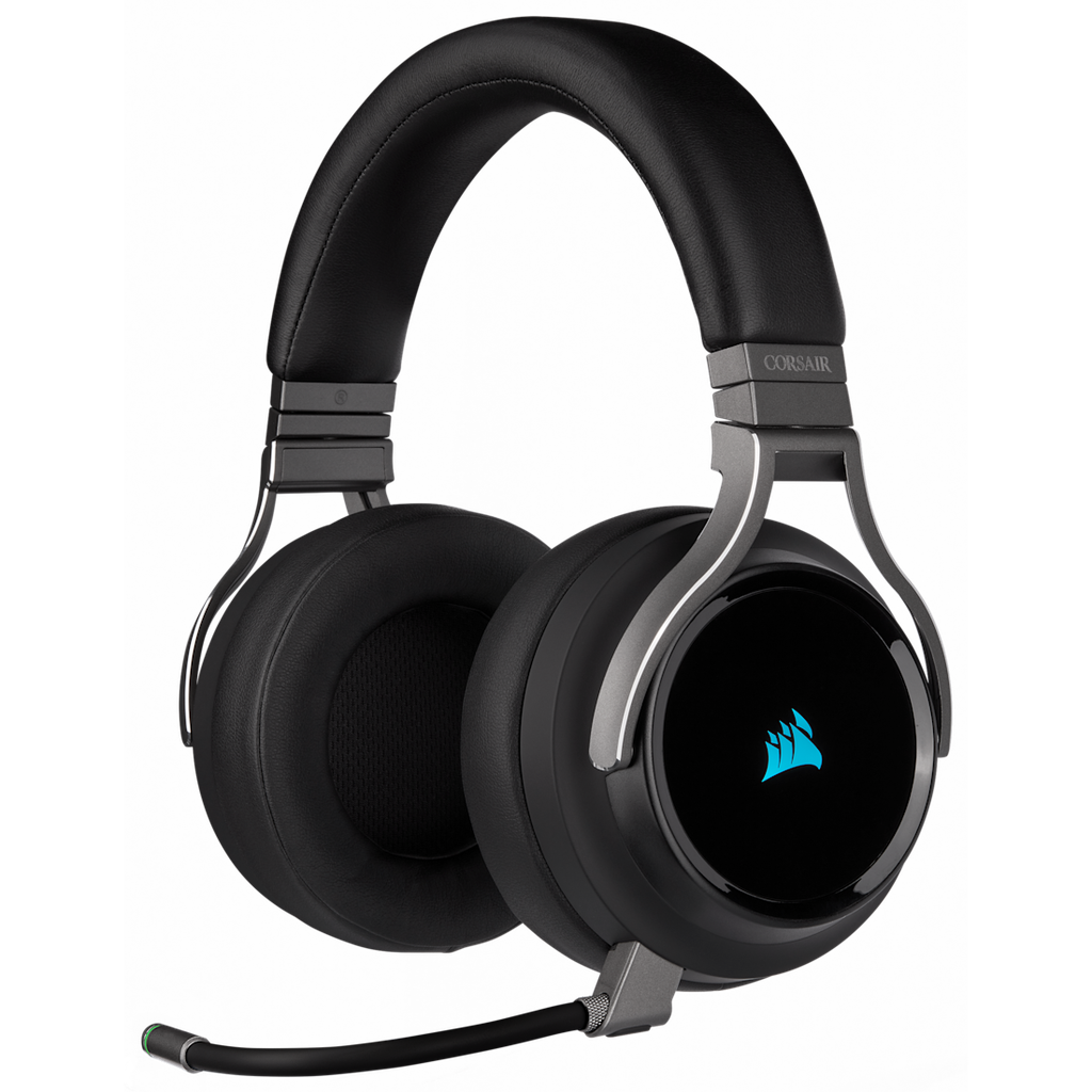 DIADEMA CORSAIR VIRTUOSO RGB INALAMBRICO SURROUND 7.1MM NEGRO CA-9011185-NA 11M DE GARANTIA