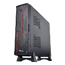 GABINETE STYLOS KEELAN SLIM ITX C/FUENTE 500W METAL NEGRO STGAKL1B 11M DE GARANTIA 