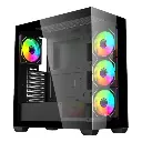 GABINETE XZEAL  YRDEN XZ-140 ATX S/FUENTE RGB NEGRO XZCGB08B DIRECTO CON EL FABRICANTE 