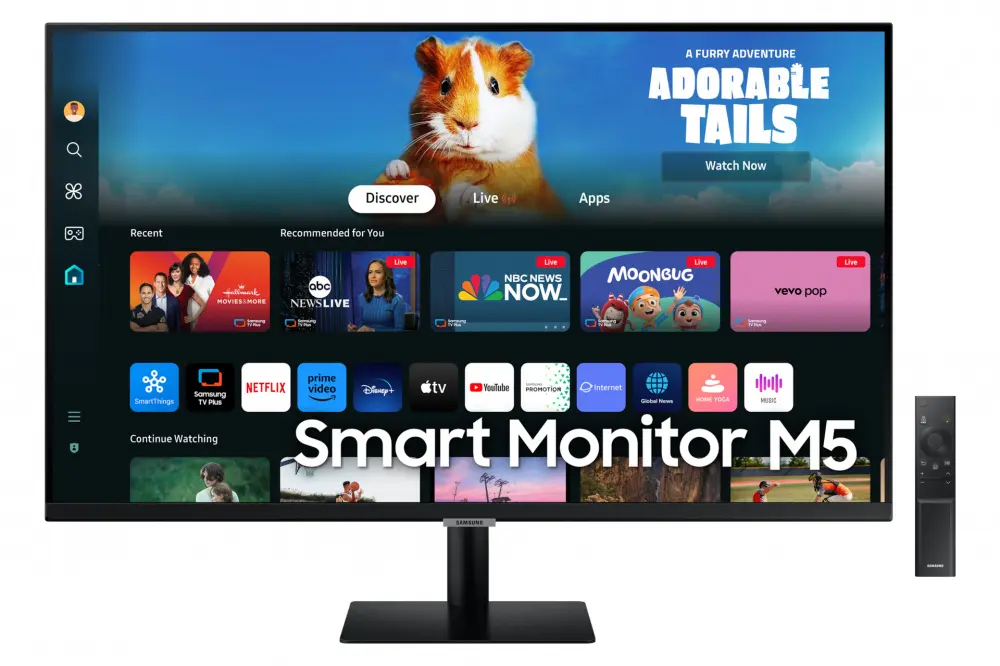 MONITOR 27 SAMSUNG SMART M50D 4MS 60HZ FULL HD VA LS27DM500ELXZX GARANTIA CON FABRICANTE 