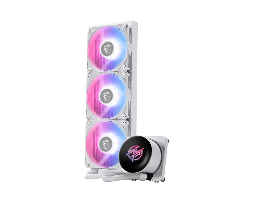 ENFRIAMIENTO MSI CORELIQUID P13 360MM BLANCO LCD ARGB LGA1851/AM5 MPG CORELIQUID P13 360 WHITE 1AÑO DE GARANTIA