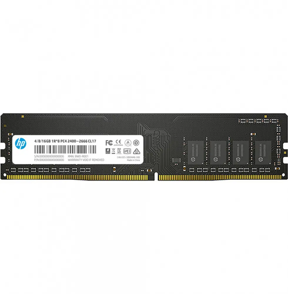 RAM HP DDR4 16GB 3200 NEGRO 18X16AA 1AÑO DE GARANTIA 