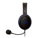 DIADEMA HYPERX  CLOUD X NEGRO/AZUL 3.5MM -HSCCHS-BK/AM 11M DE GARANTIA