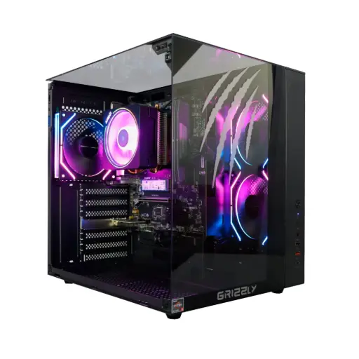 [662987044394] PC GAMER GRIZZLY AMD RYZEN 5 8500G 3.5GHZ 32GB NVE 1TB WIFI BT PCG-AMD077 UN AÑO DE GARANTIA 