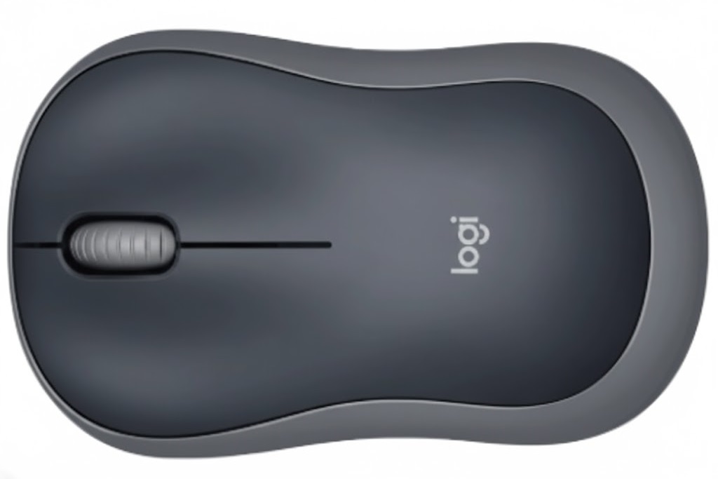 MOUSE LOGITECH M185 INALAMBRICO NEGRO 910-002225 11M DE GARANTIA
