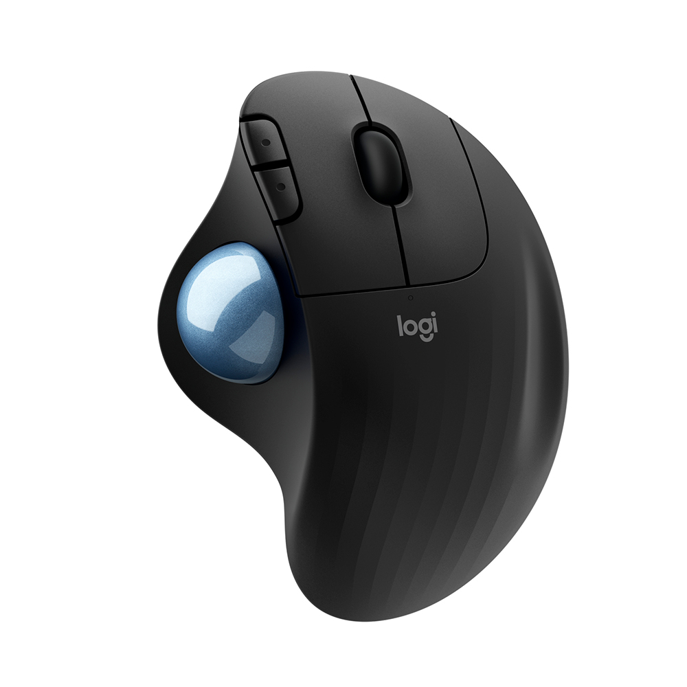 MOUSE LOGITECH  M575 TRACKBALL ERGO INALAMBRICO NEGRO 910-005869 11M DE GARANTIA