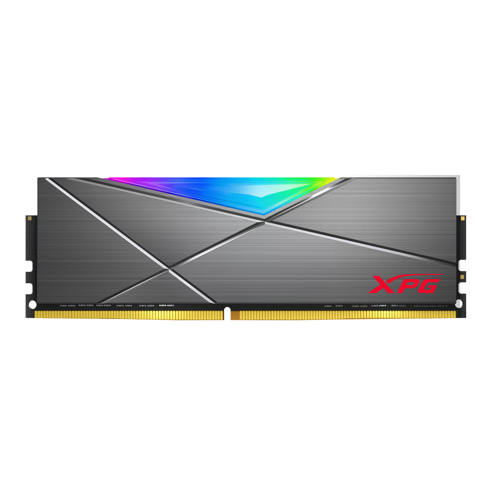 RAM ADATA D50 DDR4 8GB 3200 PLATA RGB AX4U32008G16A-ST50 11M DE GARANTIA