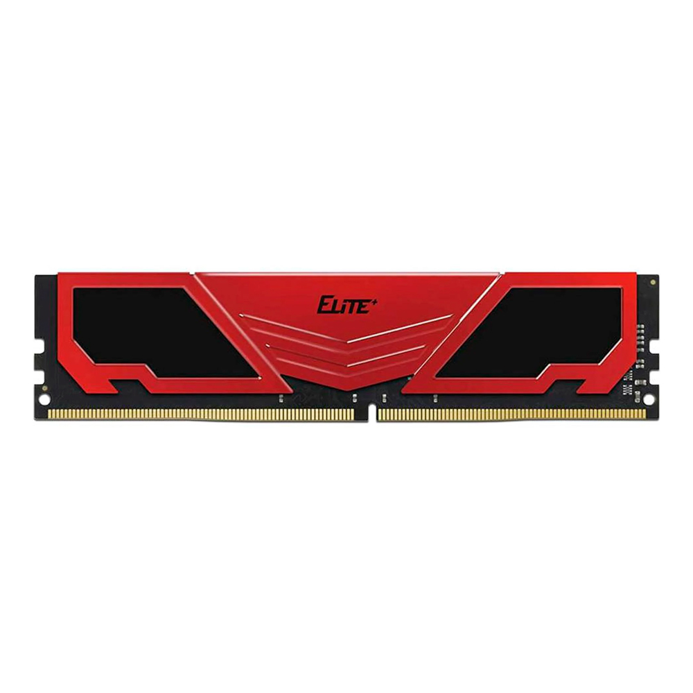 DESCONTINUADO RAM TEAMGROUP TEAM ELITE PLUS DDR4 16GB 3200 ROJO TPRD416G3200HC2201 11M DE GARANTIA