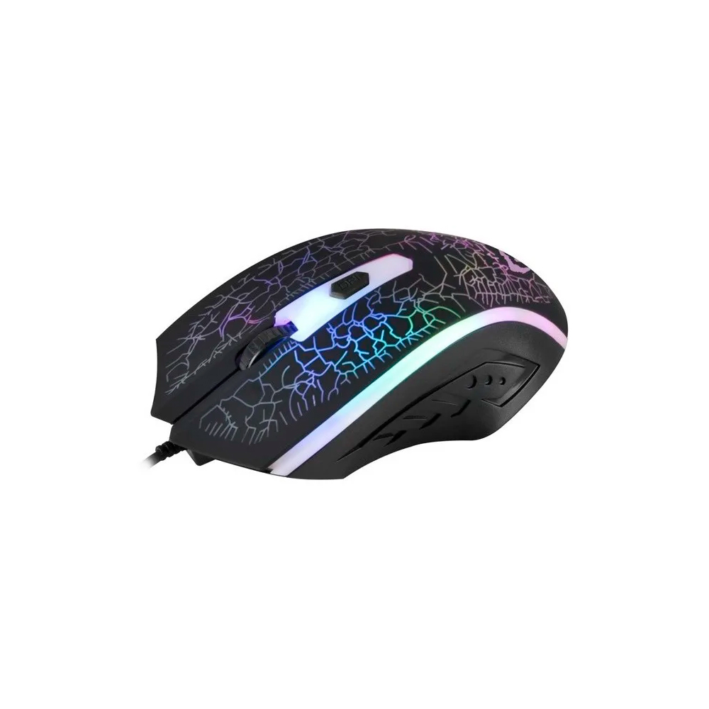 MOUSE GAMER HAVIT MS736 NEGRO USB RGB 6M DE GARANTIA