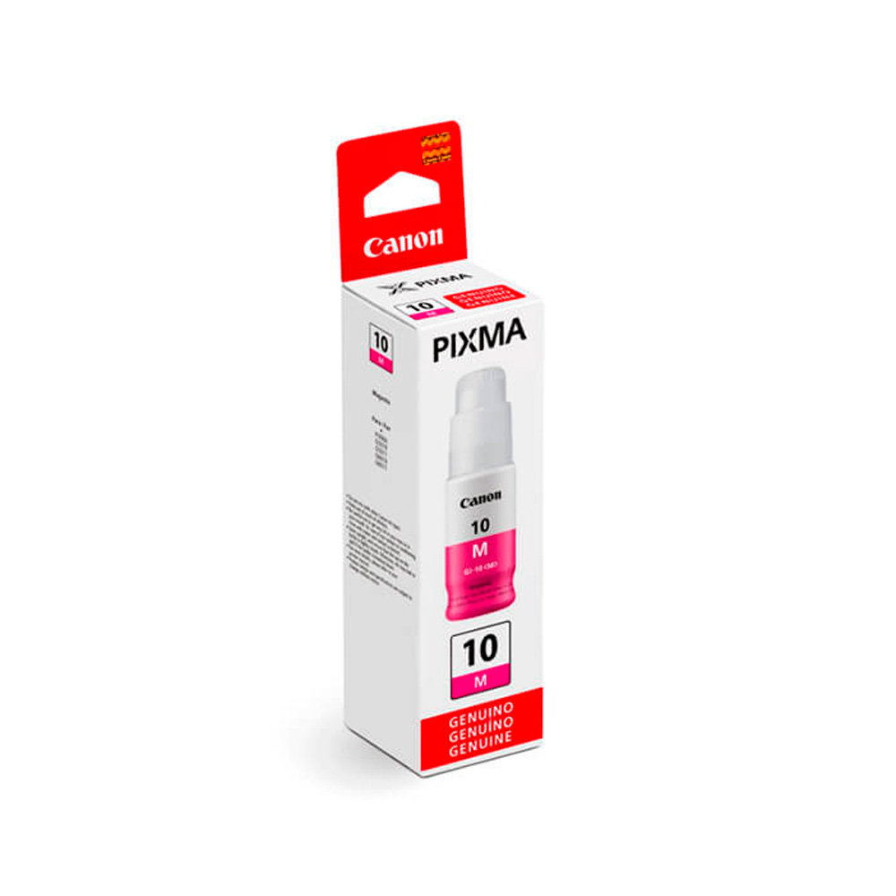 TINTA CANON GI-10M MAGENTA 70ML IMPRESORA G5010 G6010 G7010 3391C001AA SIN GARANTIA