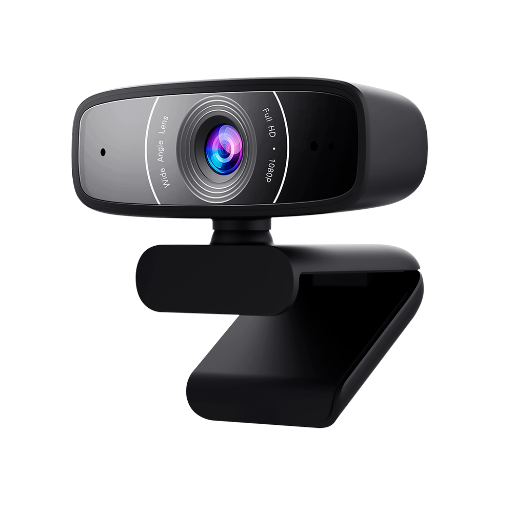 WEBCAM ASUS C3 1080P A 30FPS ROTACION 380 USB2.0 PC/MAC 90YH0340-B2UA00 1 AÑO DE GARANTIA