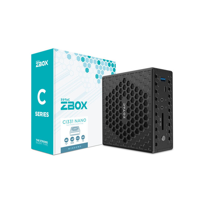 MINI PC ZOTAC ZBOX CI331 NANO CELERON N5100 SODDR4 HDMI (BAREBONE)ZBOX-CI331NANO-U 11M DE GARANTIA