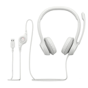 DIADEMA LOGITECH H390 STEREO BLANCA USB 981-001285 11M DE GARANTIA