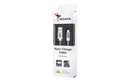 CABLE ADATA TEJIDO USB-V8 1MT PLATA REVERSIBLE AMUCAL-100CMK-CSV 11M DE GARANTIA