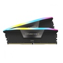 RAM CORSAIR DDR5 VENGEANCE 2X16 32GB 5600 NEGRO RGB CMH32GX5M2B5600C36K 1AÑO DE GARANTIA