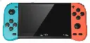 CONSOLA PORTATIL GAME PLAYER AION X19 MAX NEON 14000 JUEGOS 3D PUERTO MICROSD EXP MINI HDMI 3M DE GARANTIA