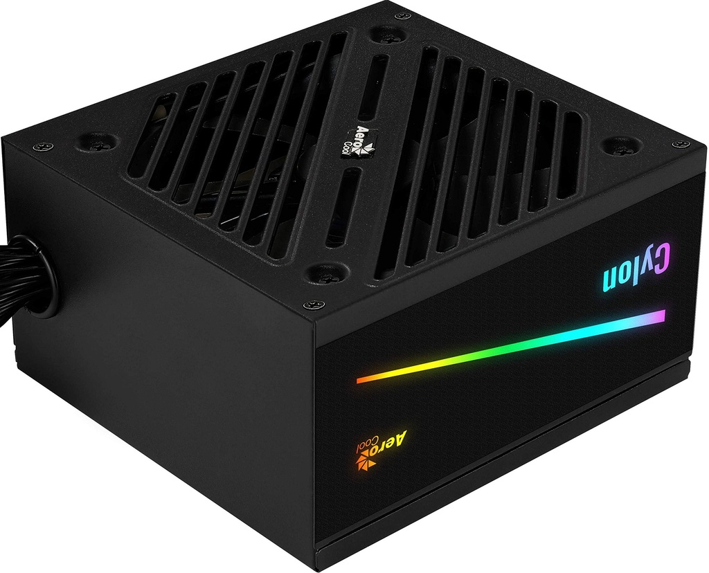 FUENTE AEROCOOL CYLON 600W BRONZE RGB ACPW-CN60AKC.11 1M DE GARANTIA