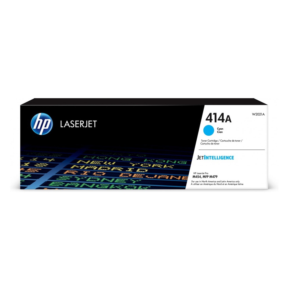 TONER HP 414A LASERJET CIAN W2021A SIN GARANTIA