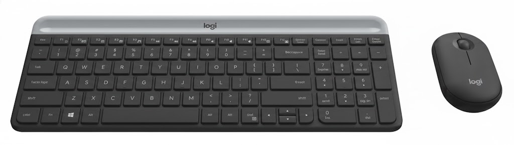 KIT 2 EN 1 WIFI LOGITECH MK470 GRAFITO ESP 920-009266 11M DE GARANTIA