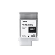 TINTA CANON PFI-107MBK NEGRO MATE 130ML PLOTTER 670 680 685 770 780 785 6704B001AA SIN GARANTIA
