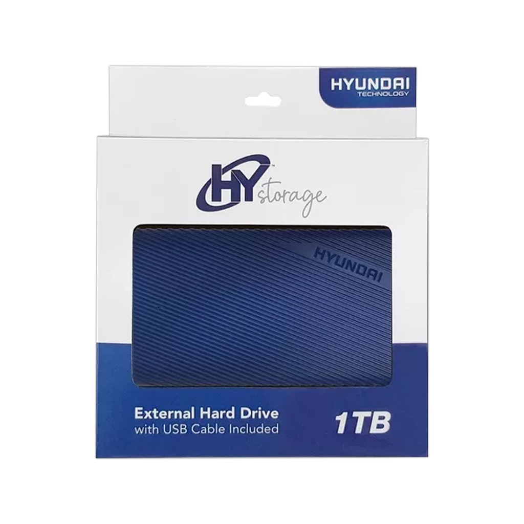 DD EXTERNO HYUNDAI 1TB 2.5 AZUL HTHDEBLUE1TBP/NEW 11M DE GARANTIA