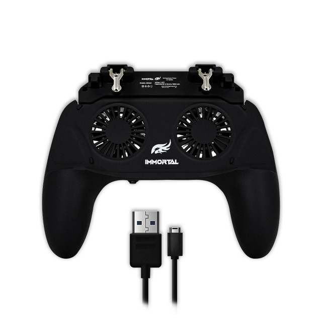 CONTROL CON VENTILADORES Y GATILLOS PARA CELULAR IMMORTAL IMCG01 30 DIAS DE GARANTIA