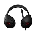 DIADEMA HYPERX  CLOUD STINGER NEGRA/ROJO 3.5MM -HSCS-BK/NA 11M DE GARANTIA