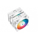 DISIPADOR DEEPCOOL AG620 WH ARGB BLANCO AM5/LGA1700 R-AG620-WHANMN-G-2 11M DE GARANTIA