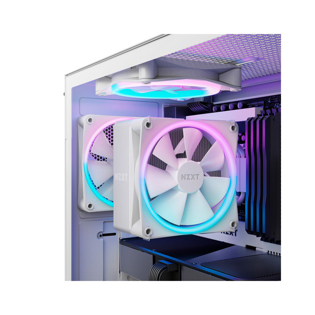 DISIPADOR NZXT T120 BLANCO INTEL 1700/AMD AM5 RGB RC-TR120-W1 1AÑO DE GARANTIA
