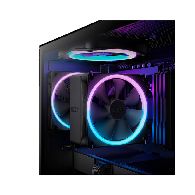 DISIPADOR NZXT T120 NEGRO INTEL 1700/AMD AM5 RGB RC-TR120-B1 1AÑO DE GARANTIA