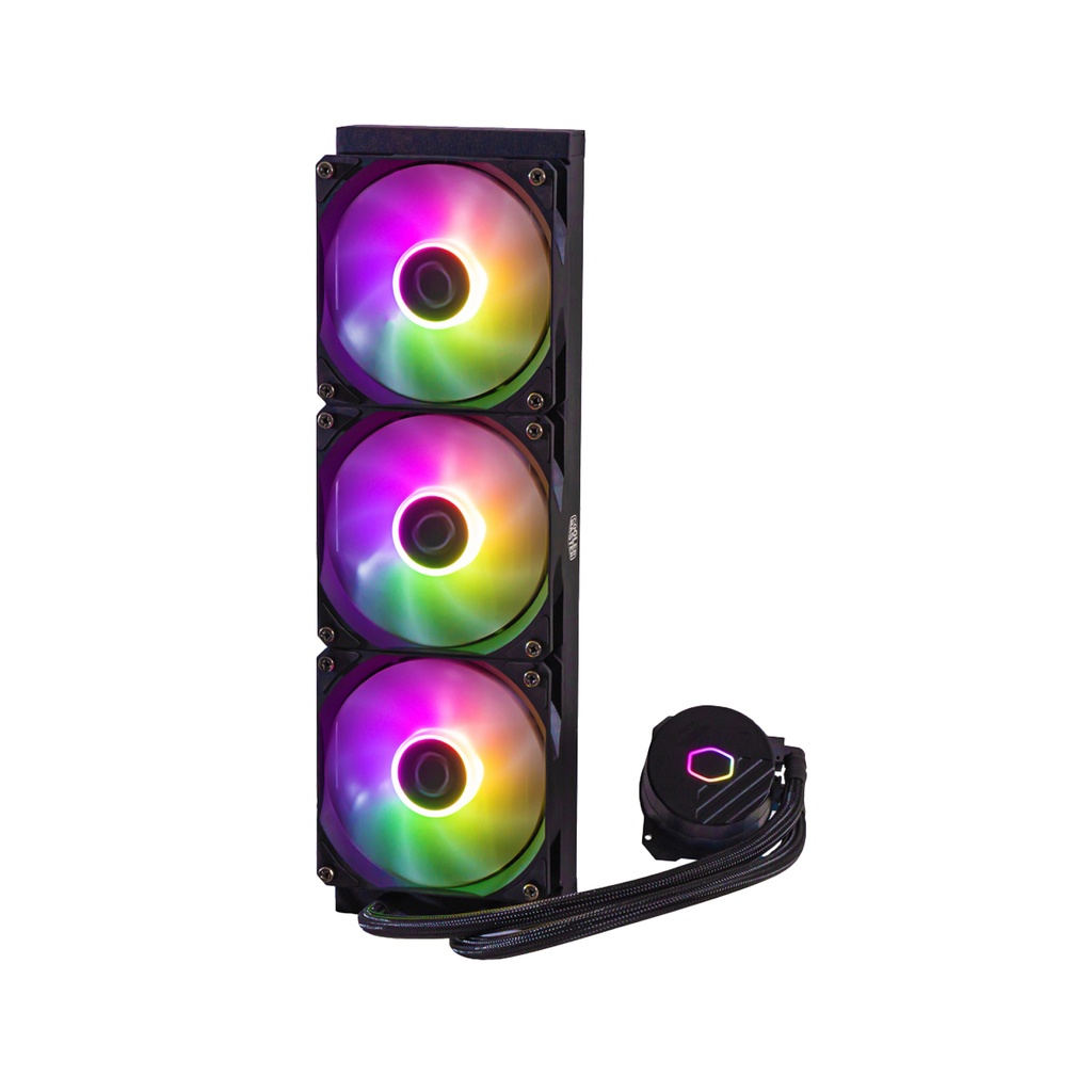 ENFRIAMIENTO COOLER MASTER MASTER LIQUID 360L CORE NEGRO ARGB MLW-D36M-A18PZ-R1 11M DE GARANTIA