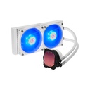 ENFRIAMIENTO LIQUIDO COOLER MASTER MASTERLIQUID ML240L V2 RGB BLANCO MLW-D24M-A18PC-RW 11M DE GARANTIA