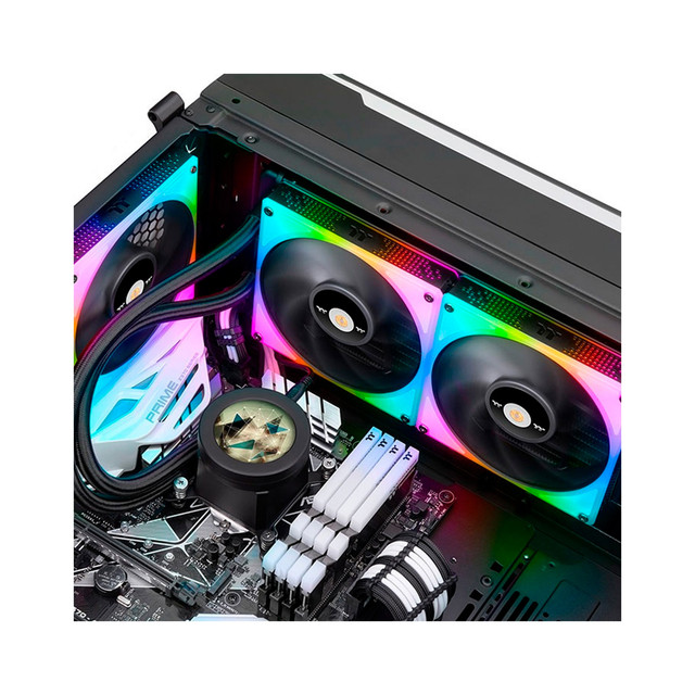 ENFRIAMIENTO LIQUIDO THERMALTAKE TOUGHLIQUID ULTRA RGB 280MM CL-W371-PL14SW-A 1M DE GARANTIA