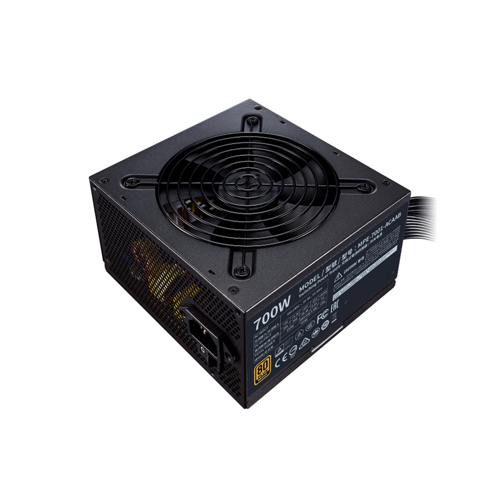 FUENTE COOLER MASTER 700W MWE 80PLUS BRONCE MPE-7001-ACAAB-US 11M DE GARANTIA