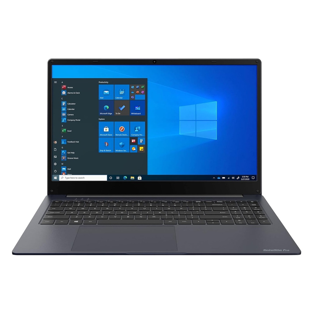 LAPTOP TOSHIBA CORE I3 1005G1 128GB SSD 4GB DDR4 15.6” TEC INGLES W10H AZUL OBSCURO C50-H15100 PYS33U-01P023 6M DE GARANTIA