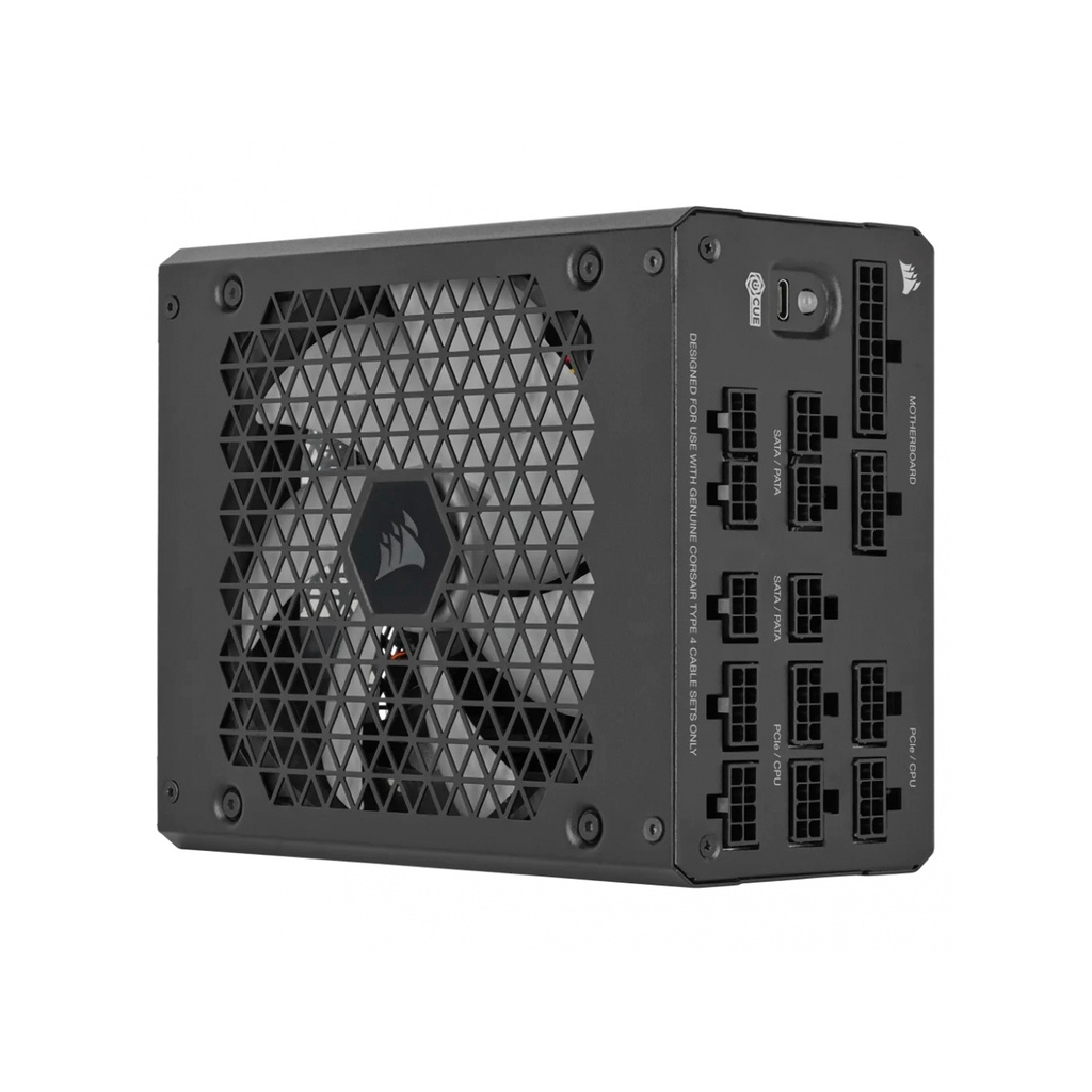 FUENTE CORSAIR HX1000I 1000W 80 PLUS PLATINUM MODULAR CP-9020259-NA 11M DE GARANTIA