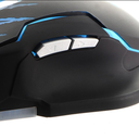 MOUSE GAMER XTECH XTM-610 LETHAL HAZE ILUMINACION/VERDE/ROJO/AZUL/MORADO USB 3200DPI NEGRO
