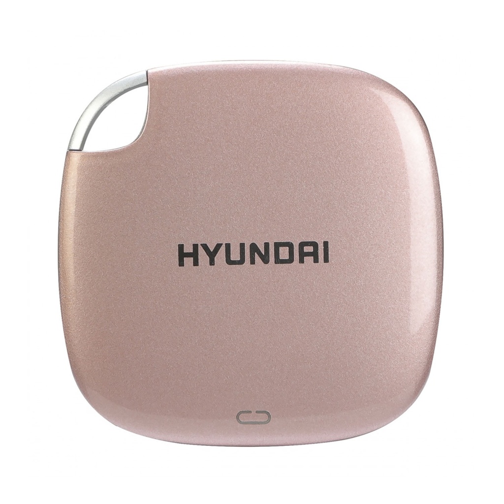 SDD EXTERNO HYUNDAI 512GB 3.1 ROSA HTESD500RG 11M DE GARANTIA