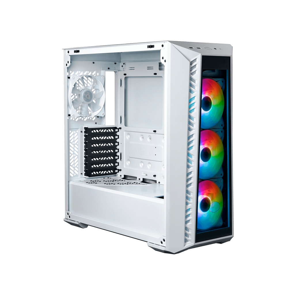 GABINETE COOLER MASTER MASTERBOX MB520 BLANCO ARGB EATX CRISTAL MB520-WGNN-S01 SIN GARANTIA