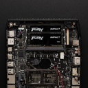RAM KINGSTON FURY IMPACT SODDR4 LAP 16GB 3200 NEGRO KF432S20IB/16 1AÑO DE GARANTIA