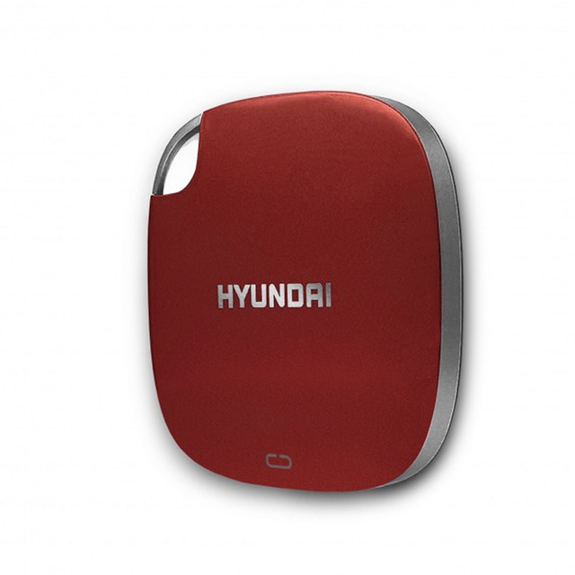 SDD EXTERNO HYUNDAI 512GB 3.1 ROJO HTESD500R 11M DE GARANTIA