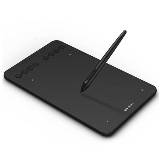 TABLETA DIGITALIZADORA XP-PEN DECO MINI 7  NEGRA  177.8 x 111.1 mm  1 AÑO DE GARANTIA