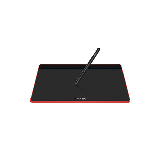 TABLETA DIGITALIZADORA XP-PEN DRAWING DECO FUN L ROJO  10" x 6.27"  1 AÑO DE GARANTIA