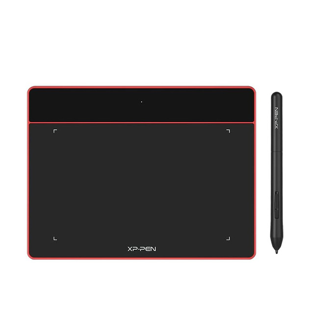 TABLETA DIGITALIZADORA XP-PEN DRAWING DECO FUN L ROJO  10" x 6.27"  1 AÑO DE GARANTIA