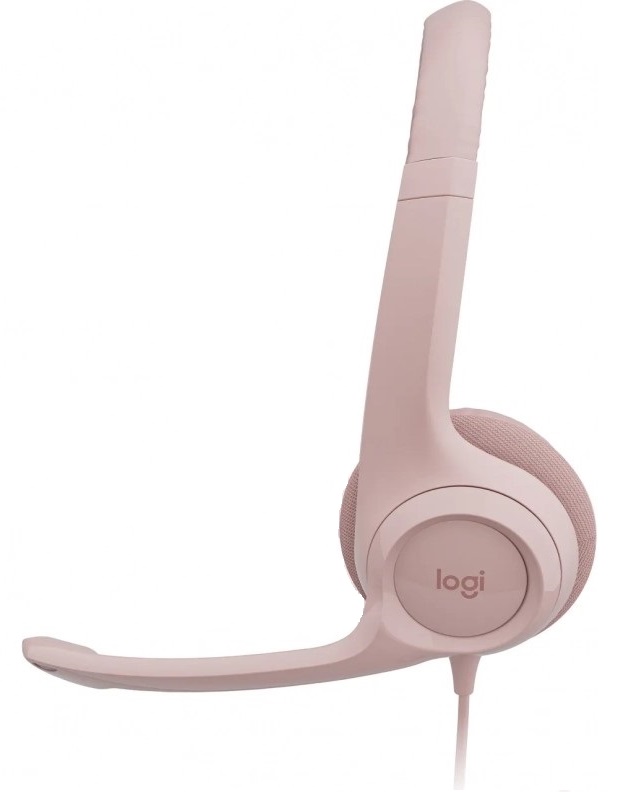 DIADEMA LOGITECH H390 STEREO ROSA USB 981-001280 11M DE GARANTIA
