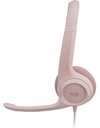 DIADEMA LOGITECH H390 STEREO ROSA USB 981-001280 11M DE GARANTIA