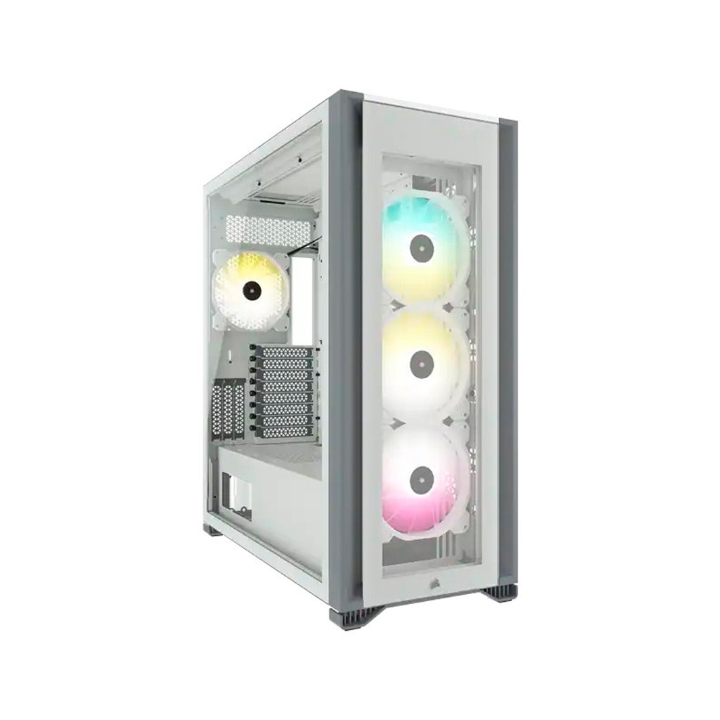 GABINETE CORSAIR ICUE 7000X RGB BLANCO ATX CRISTAL FULL TOWER CC-9011227-WW SIN GARANTIA