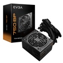FUENTE EVGA 750W BP 80 PLUS BRONZE 100-BP-0750-K1 11M DE GARANTIA